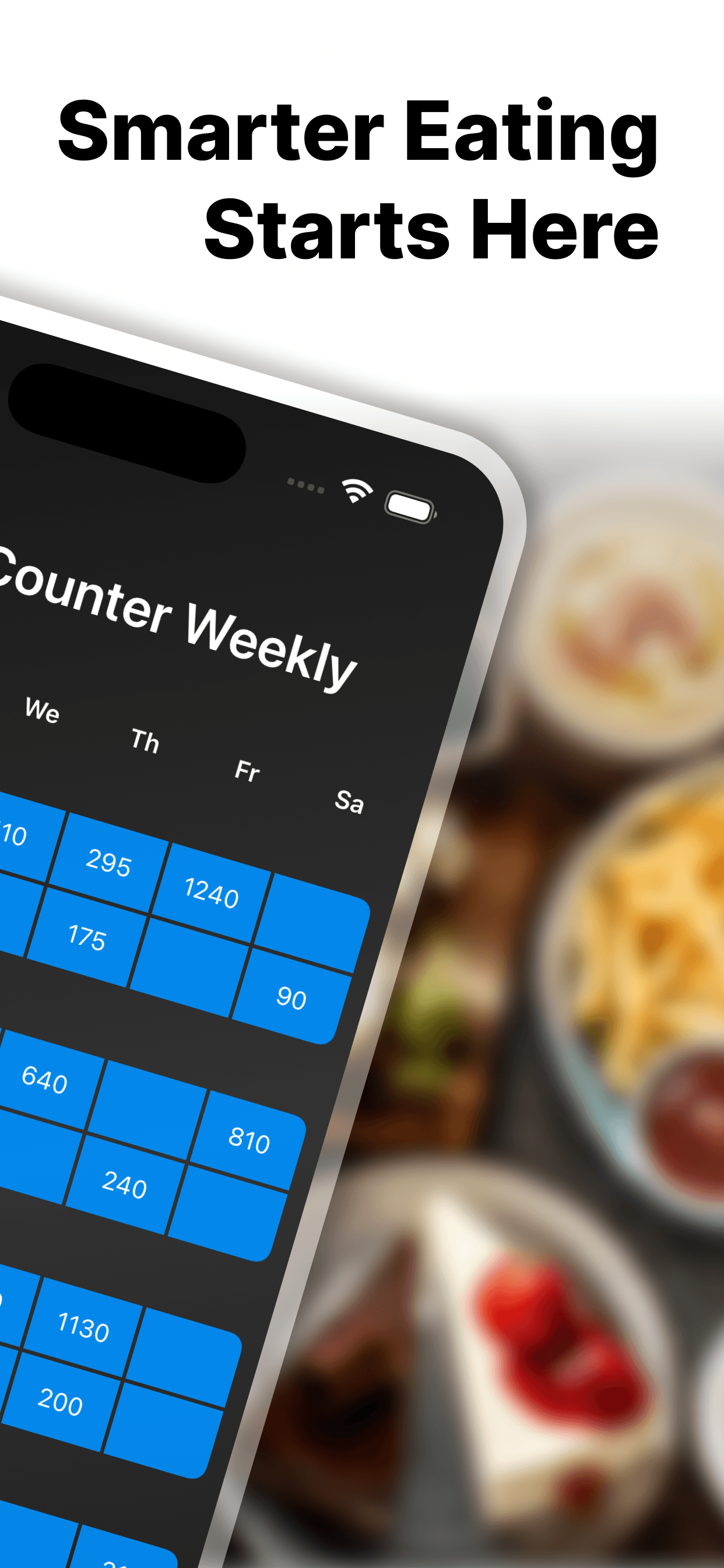 Calorie Counter Weekly screenshot 2