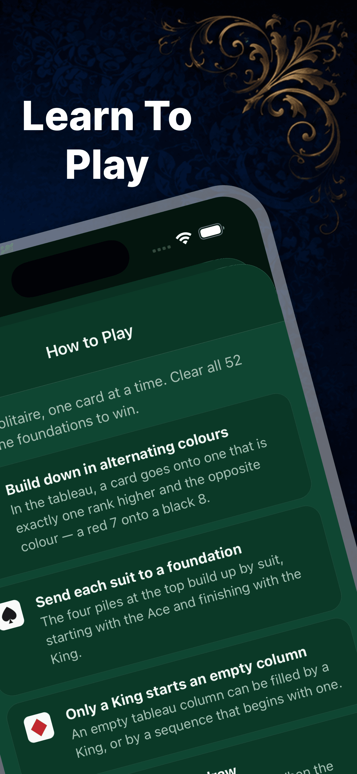 Elegant Solitaire screenshot 3