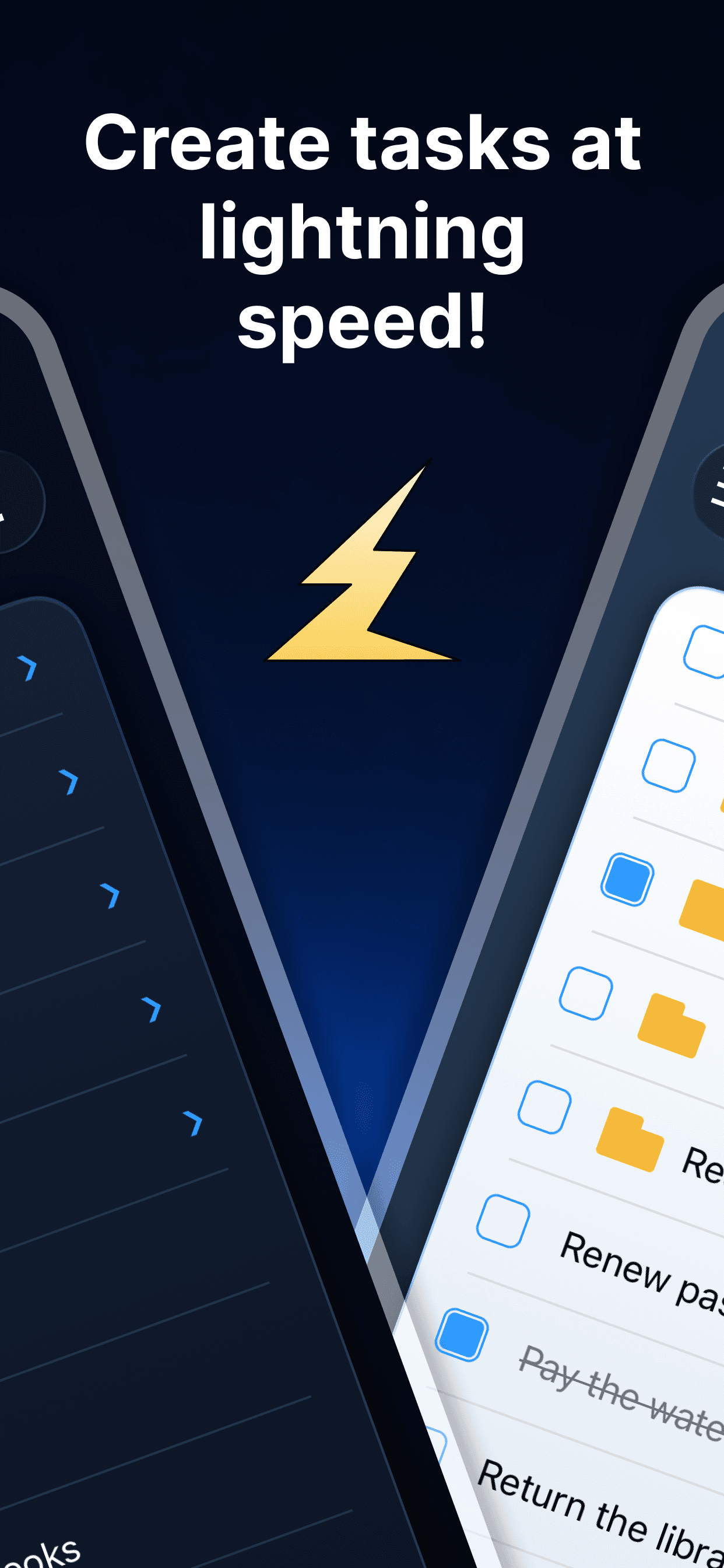 Lightning List screenshot 2