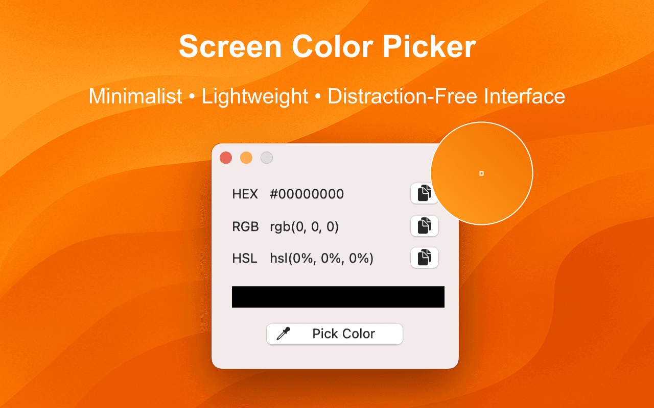 Screen Color Picker screenshot