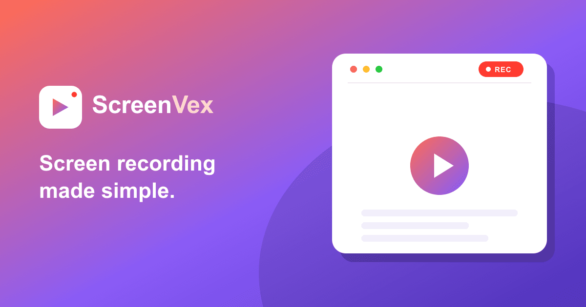 ScreenVex Recorder screenshot